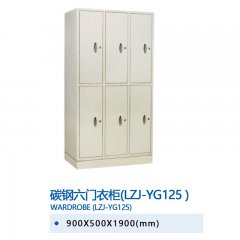 碳钢六门衣柜(LZJ-YG125)